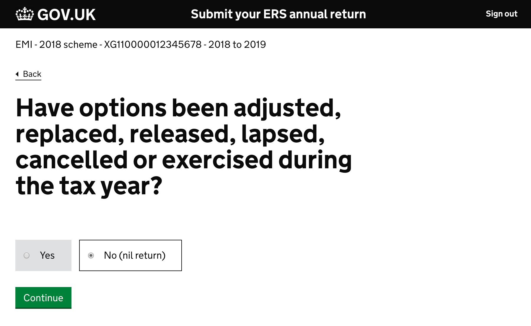 How to submit your annual notification when no activity has taken place