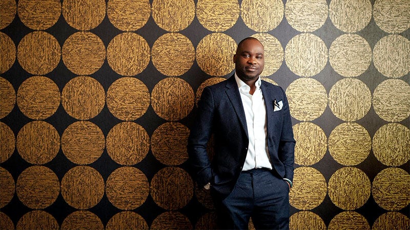 Alexander Amosu, founder of Lux Afrique Boutique