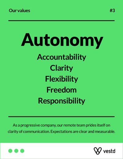 Autonomy Autonomy