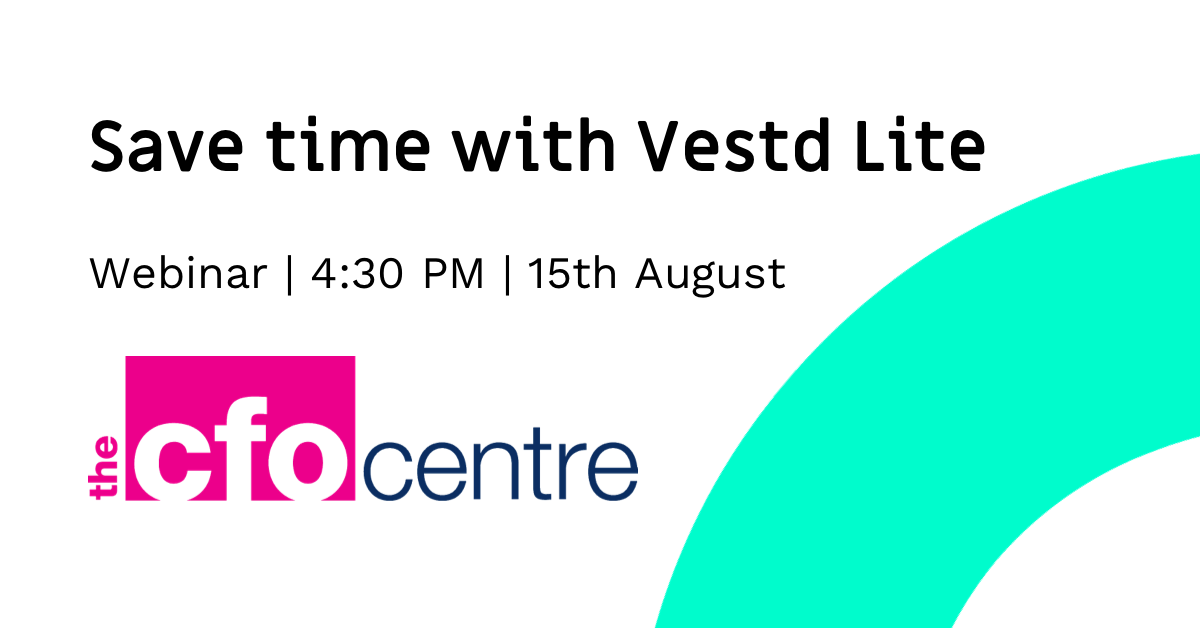 Vest webinar exclusively for The CFO Centre