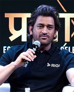 MS Dhoni - Photo Credit - RiGI