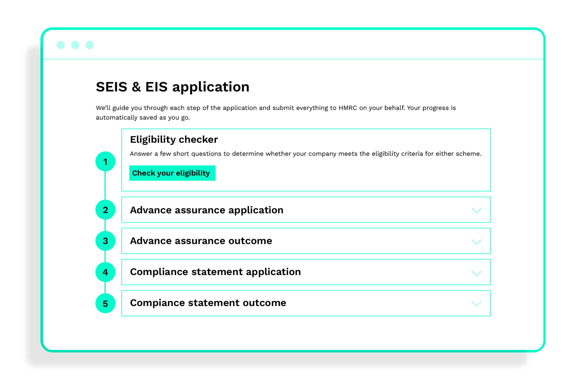 SEIS application steps (5)