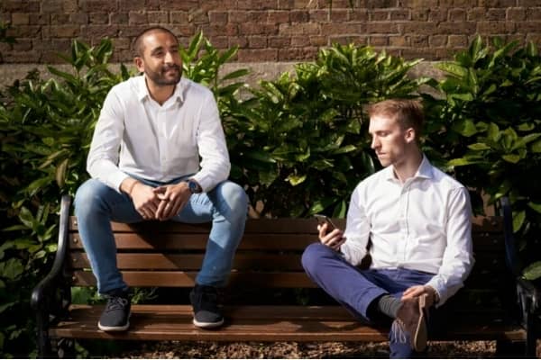 Chris and co-founder Abhishek