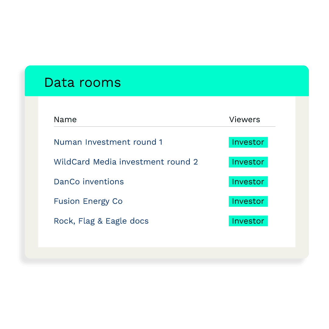 data-rooms