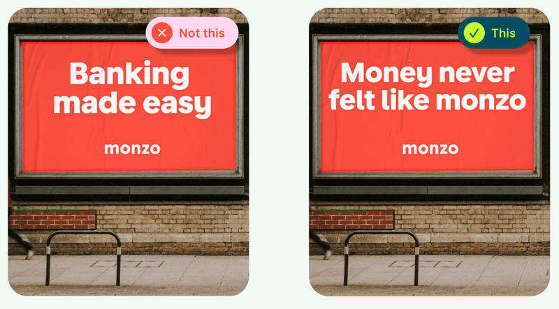monzo example