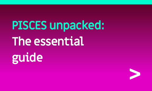 pisces unpacked tile card