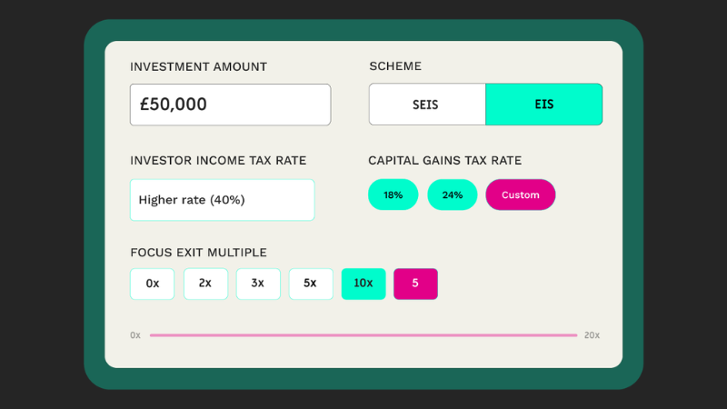 seis tax relief calculator