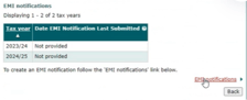 Submitting Your EMI Initial Notification