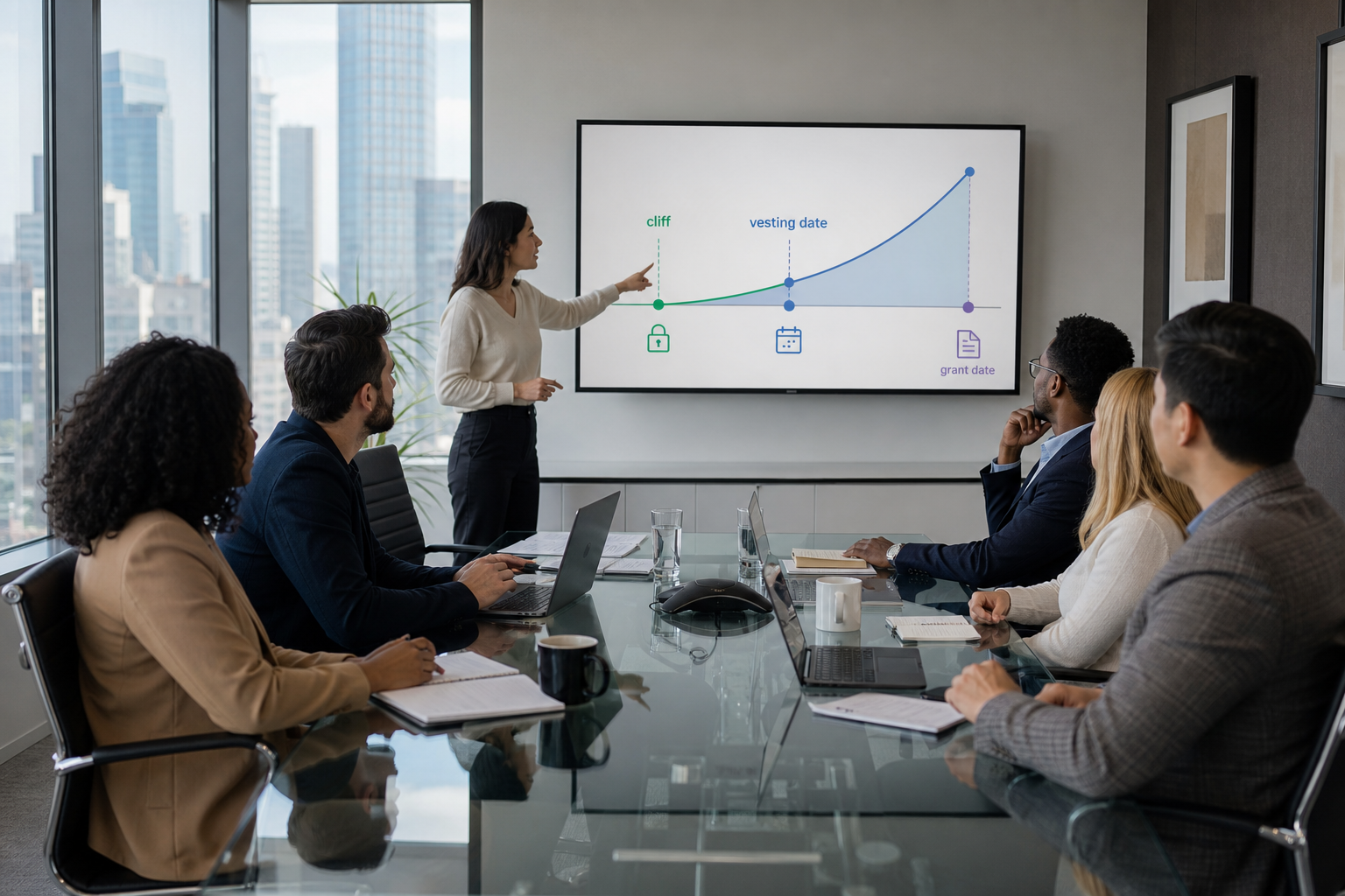 ESOP vesting: how employee stock options actually vest